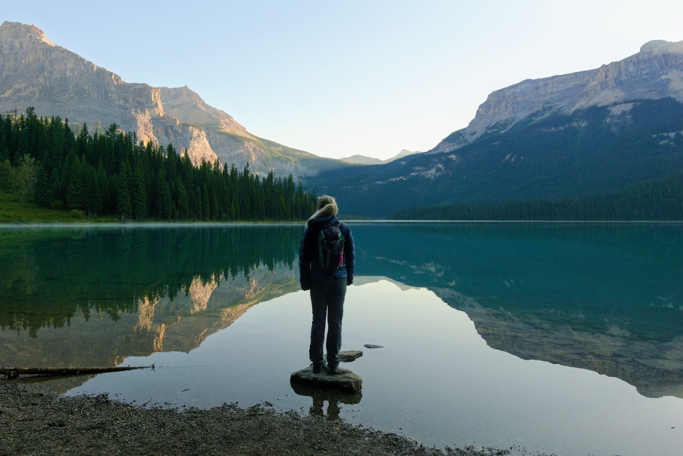 Emerald Lake in Yoho NP