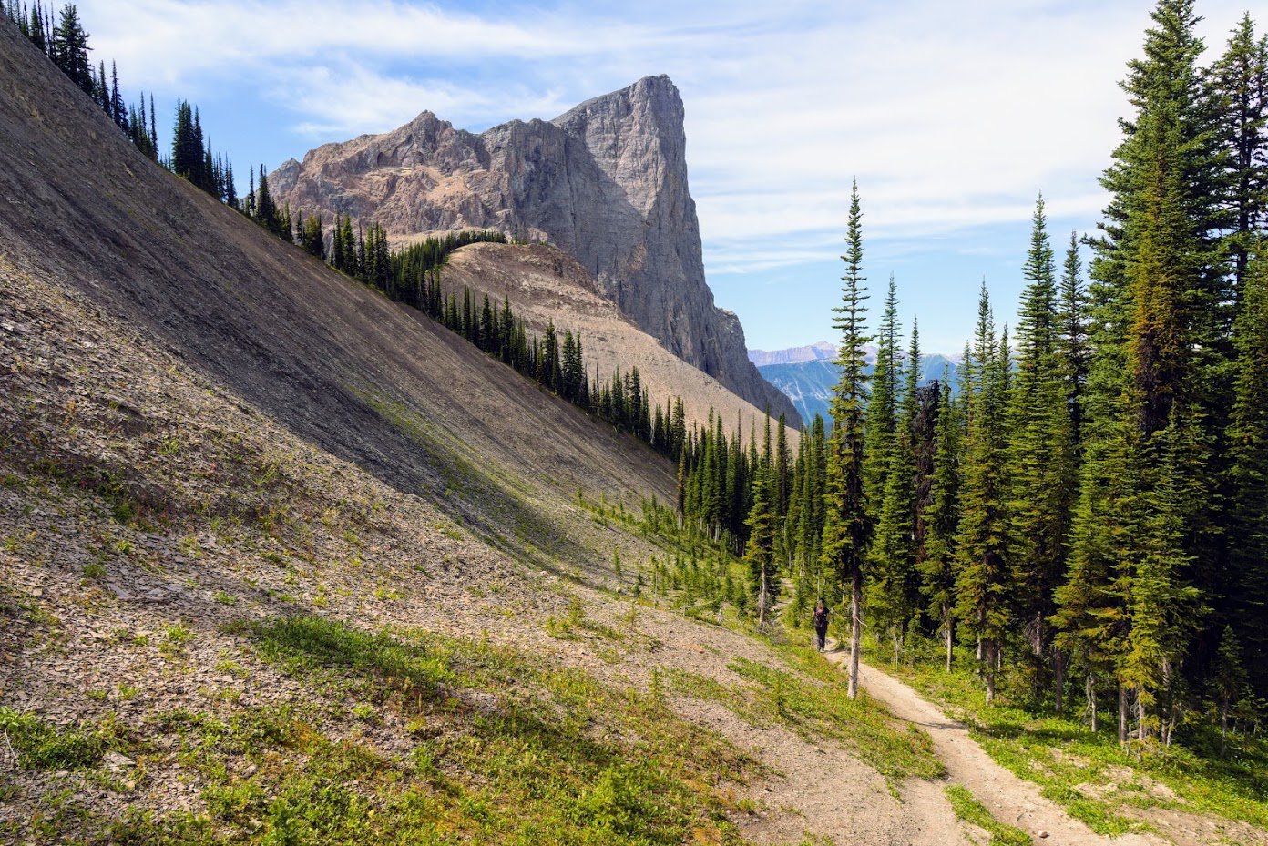 Emerald Triangle trail in Yoho NP