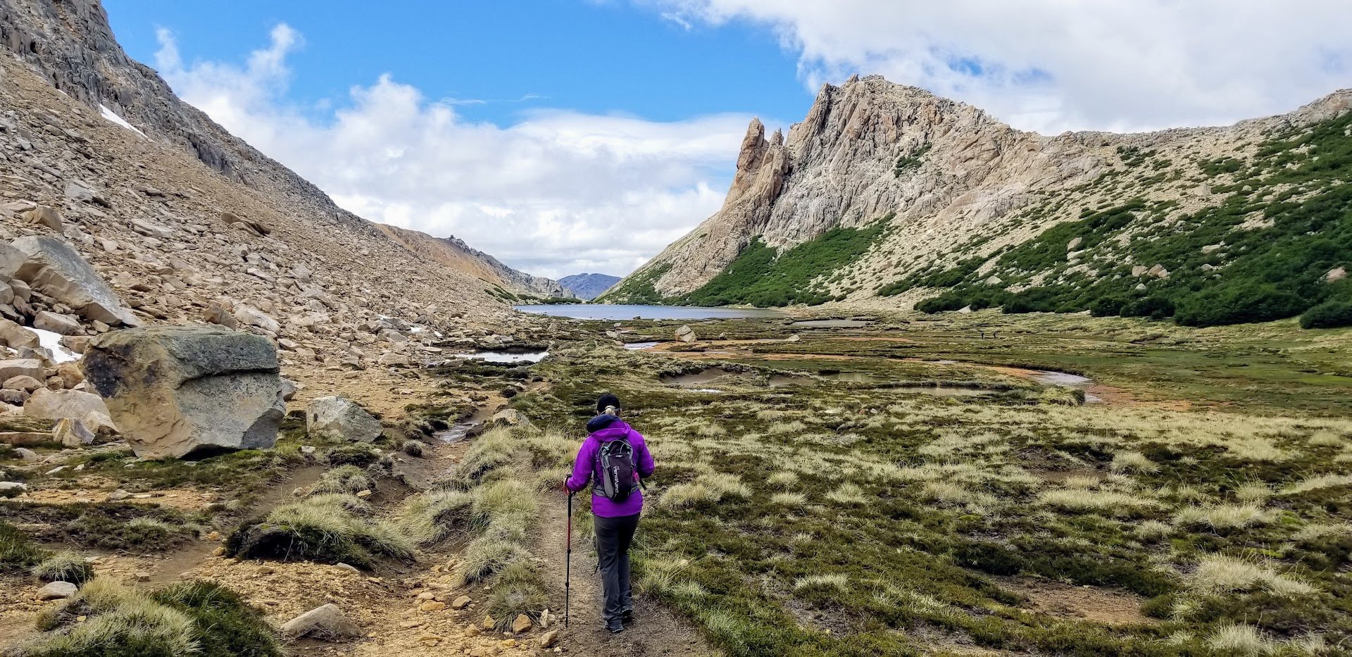 "Frey por filo" hike, Nahuel Huapi NP, Argentina