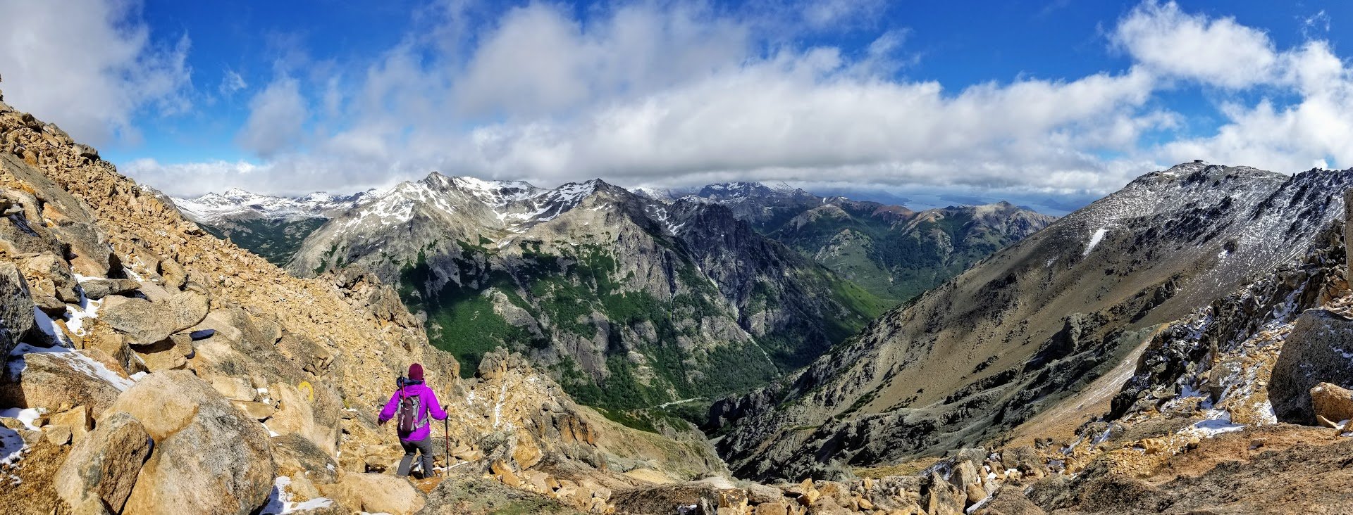 "Frey por filo" hike, Nahuel Huapi NP, Argentina