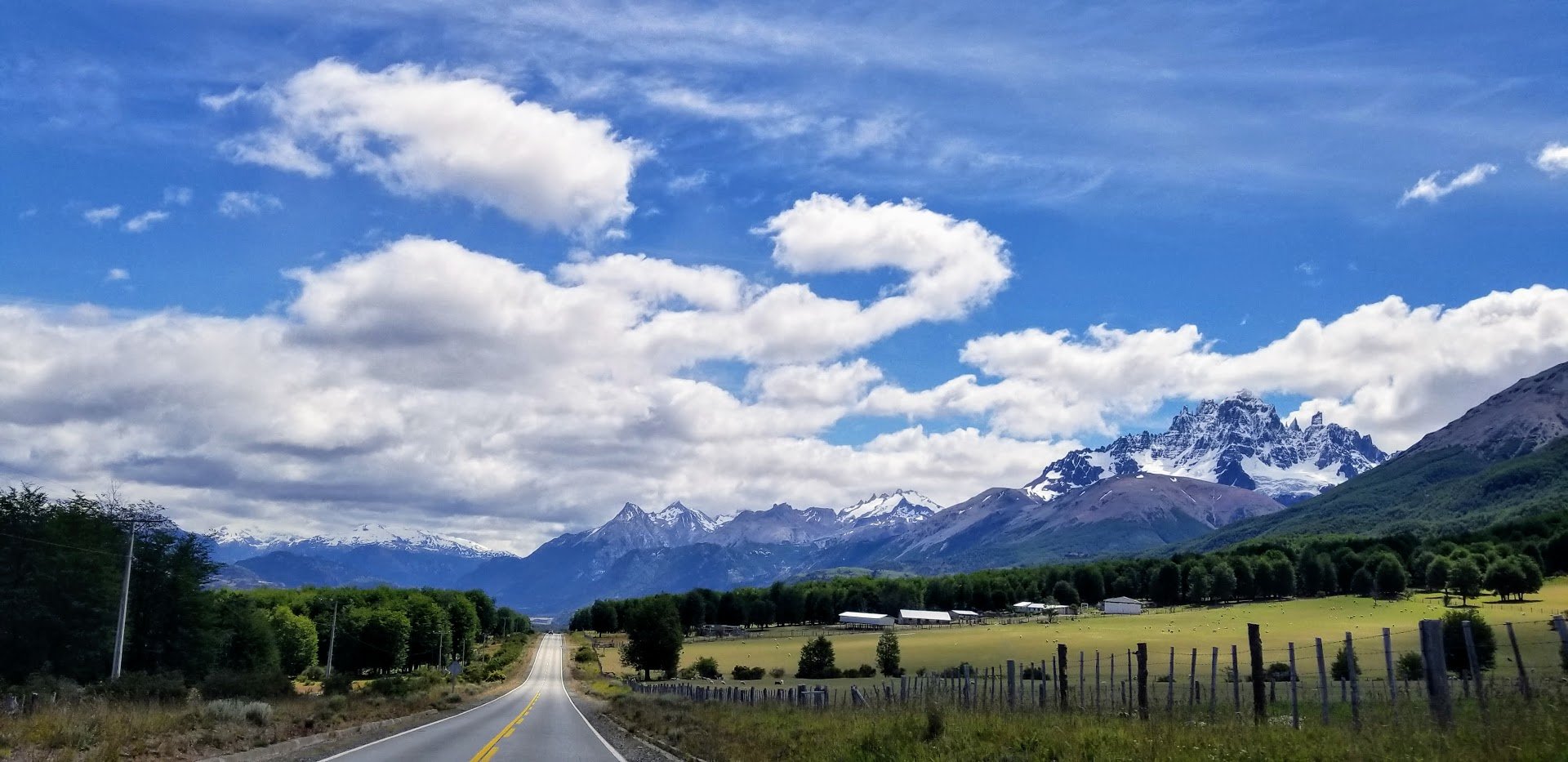 Cerro Castillo from Carretera Austral, Chile