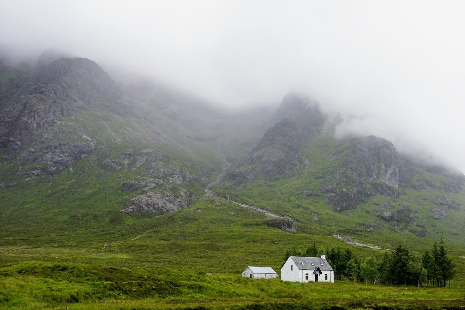 Cabin near Buchaille Ettive Mor, Glencoe