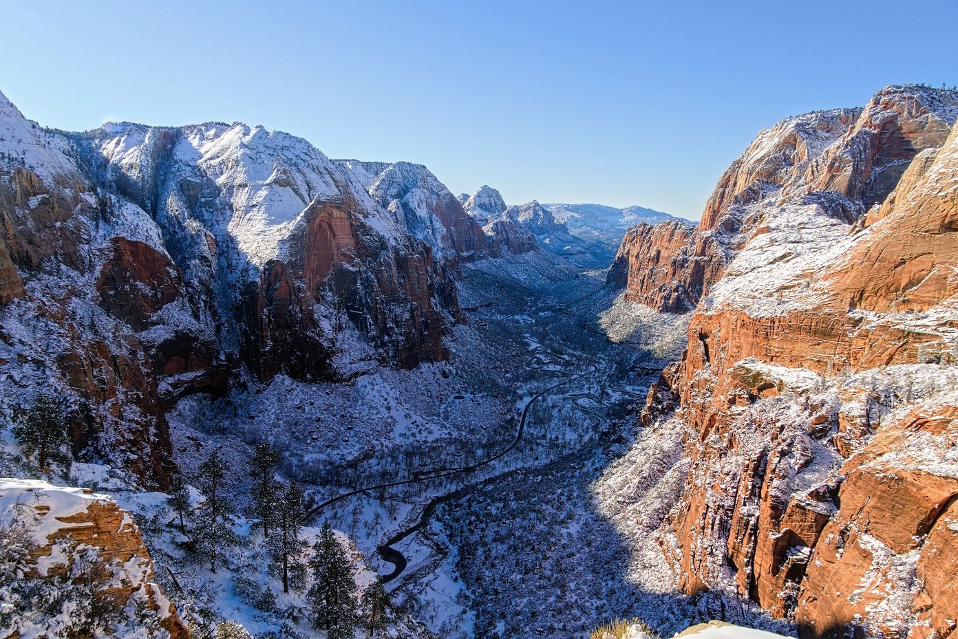 View from Angel's Landing, Zion NP, UT