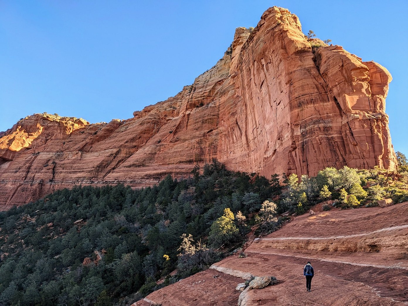 Hangover loop trail in Sedona, AZ