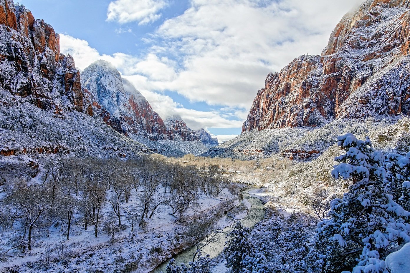 Zion canyon, Zion NP, UT