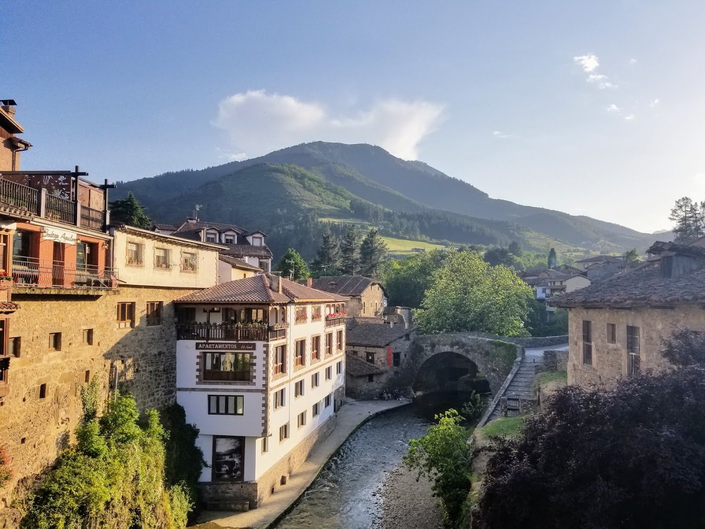 Town of Potes, Cantabria, Spain